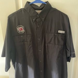 Gamecocks SS button up Shirt